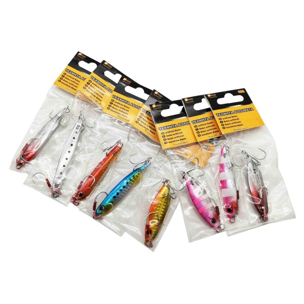 MIZOO FISHING ΤΕΧΝΗΤΟ ΔΟΛΩΜΑ ΨΑΡΑΚΙ ΔΙΑΦΟΡΑ ΣΧΕΔΙΑ 40G